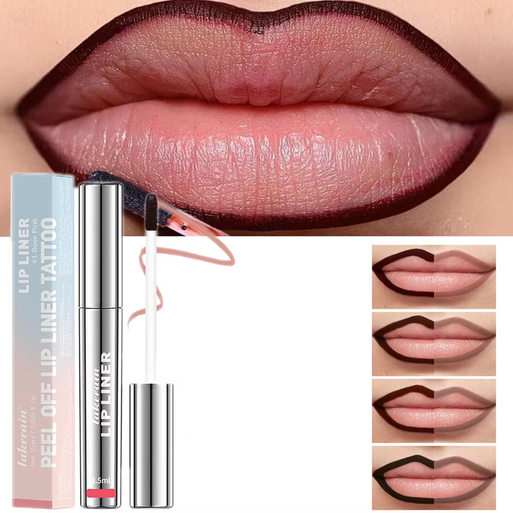 Lip Tattoo Peel & Reveal - Couleur Intense, Waterproof & Longue Tenue