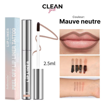 CleanGirl™ Lip | Liner  Couleur Intense, Waterproof & Longue Tenue