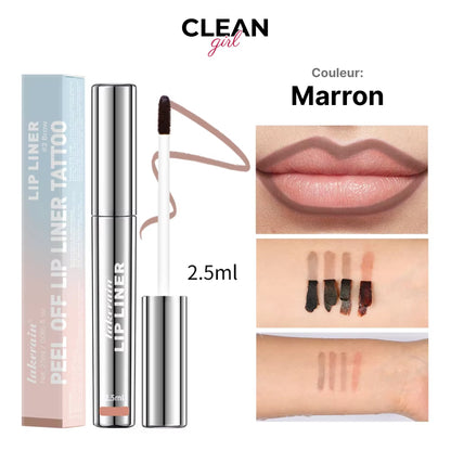 CleanGirl™ Lip | Liner  Couleur Intense, Waterproof & Longue Tenue
