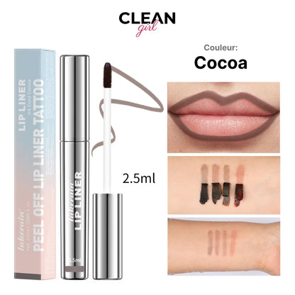 CleanGirl™ Lip | Liner  Couleur Intense, Waterproof & Longue Tenue